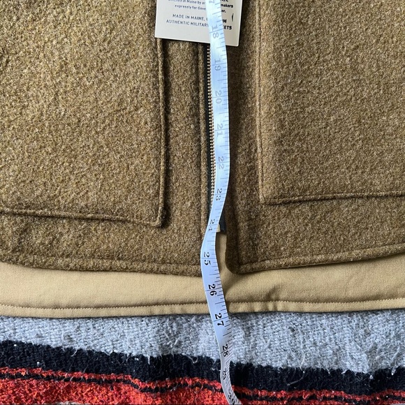 Filson X Governor Baxter S/M Military Wool Blanket Reversible Vest Made in USA - Picture 10 of 12